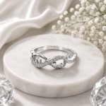 Infinity Love Silver Ring JL