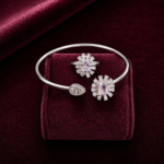 Radiant Bloom Bracelet & Ring Combo Set JL