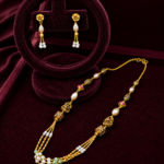 Divine Heritage Mutter Mala Set – 925 Silver Gold Finish