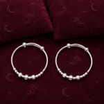 Tiny Gleam Infant Kada – 925 Sterling Silver