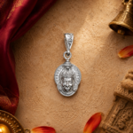 Lord Hanuman Face Men's Locket Pendant in 925 Sterling Silver