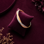 Premium Two-Tone Italian Mesh Bracelet in 925 Sterling Silver