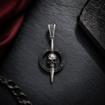 Skull Dagger Men's Locket | 925 Sterling Silver